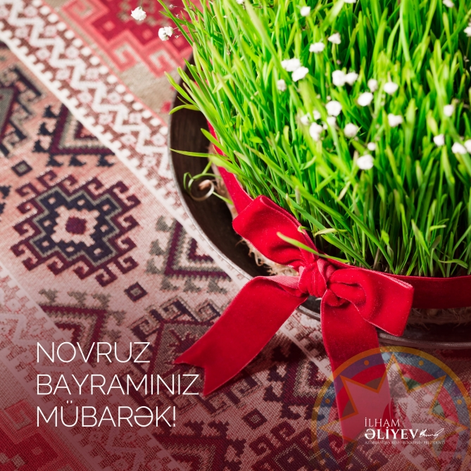 Prezident İlham Əliyev Novruz bayramı ilə bağlı paylaşım edib