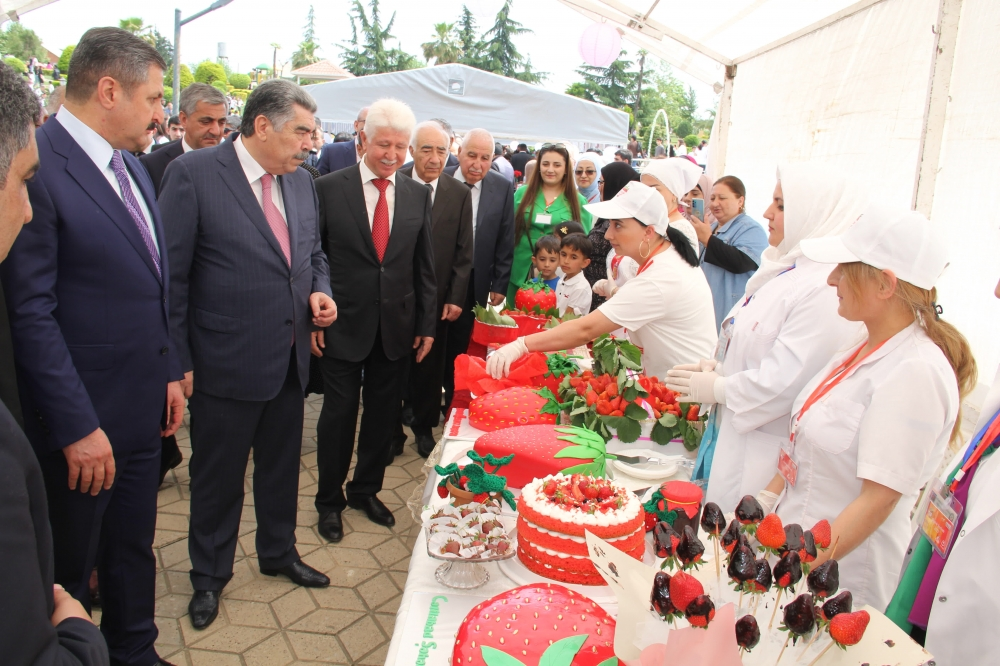 Cəlilabadda növbəti çiyələk festivalı