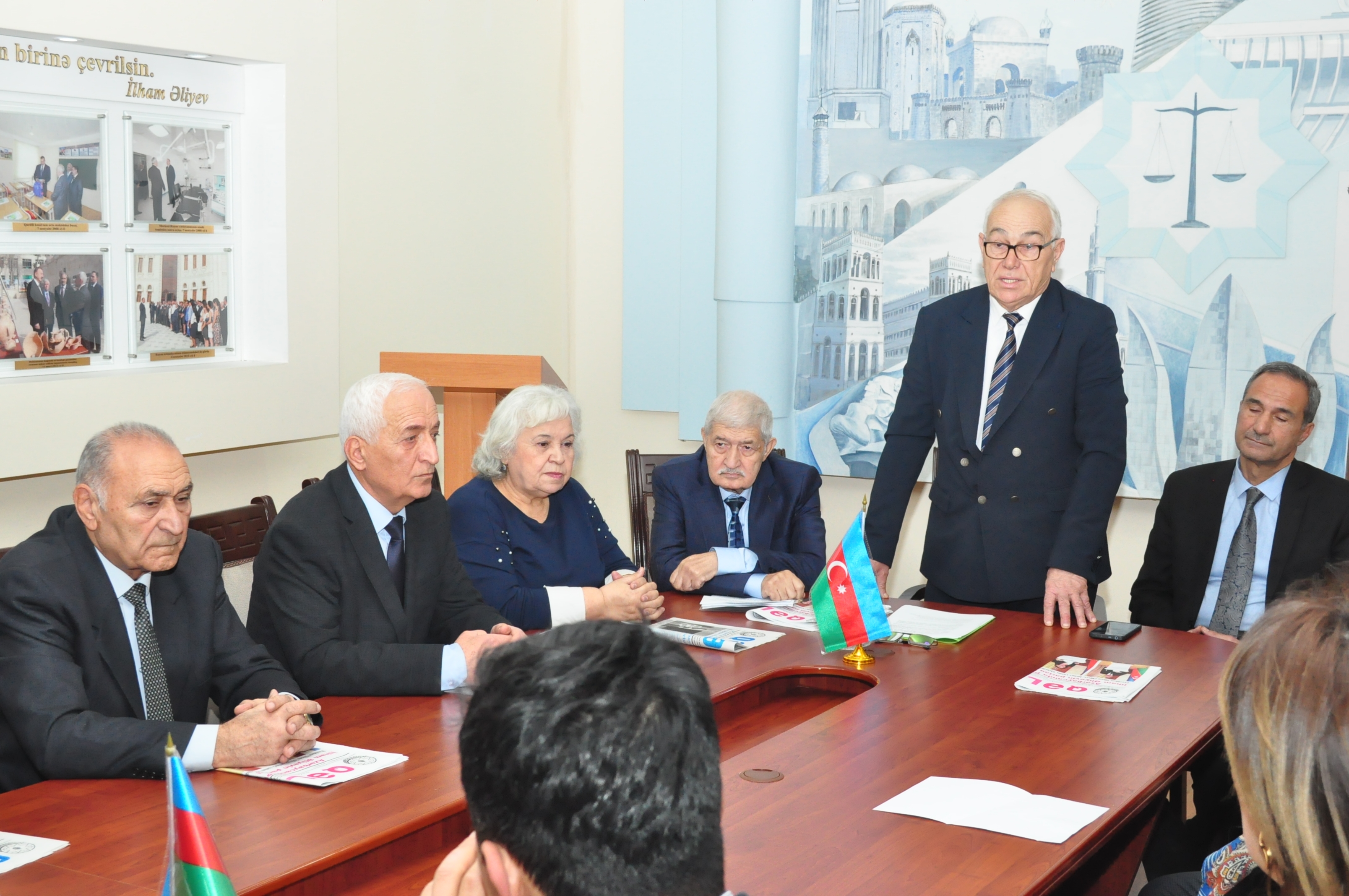 Qələbə” qəzetinin baş redaktoru Mahmud Ağalarovun 100 illik yubiley tədbiri keçirilmişdir